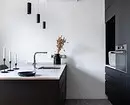 Nós decoramos a cozinha em preto: belas idéias e conselhos 5101_4