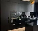 Nós decoramos a cozinha em preto: belas idéias e conselhos 5101_56