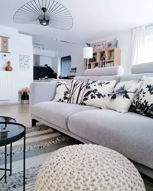 No mēbeļu izvēles uz apgaismojumu: Izveidojiet dzīvojamās istabas interjeru, izmantojot IKEA 5104_103