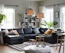 Fra valg av møbler til belysning: Lag ut det indre av stuen ved hjelp av IKEA 5104_106