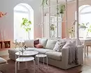 No mēbeļu izvēles uz apgaismojumu: Izveidojiet dzīvojamās istabas interjeru, izmantojot IKEA 5104_111
