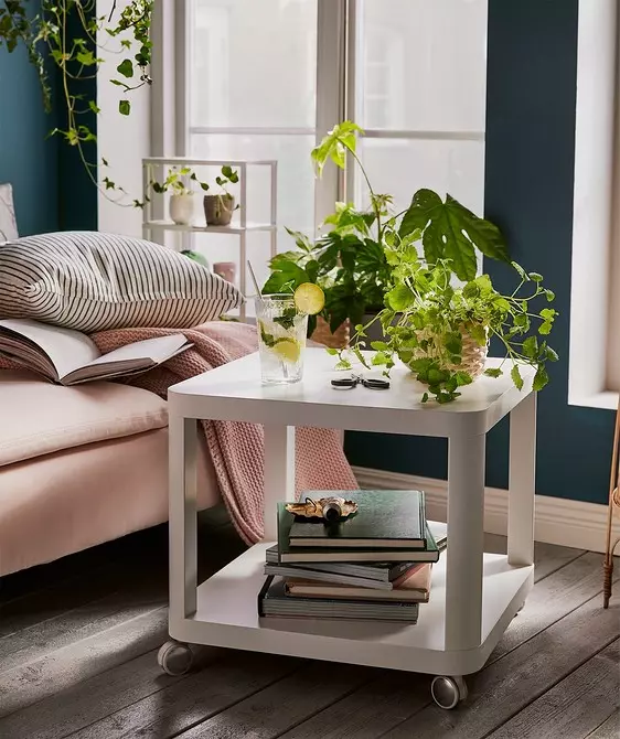 No mēbeļu izvēles uz apgaismojumu: Izveidojiet dzīvojamās istabas interjeru, izmantojot IKEA 5104_124