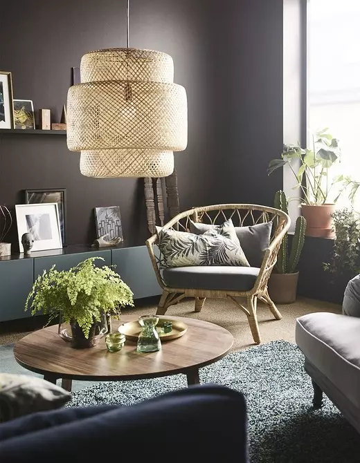 Zo výberu nábytku na osvetlenie: Vytvorte interiér obývacej izby pomocou IKEA 5104_133
