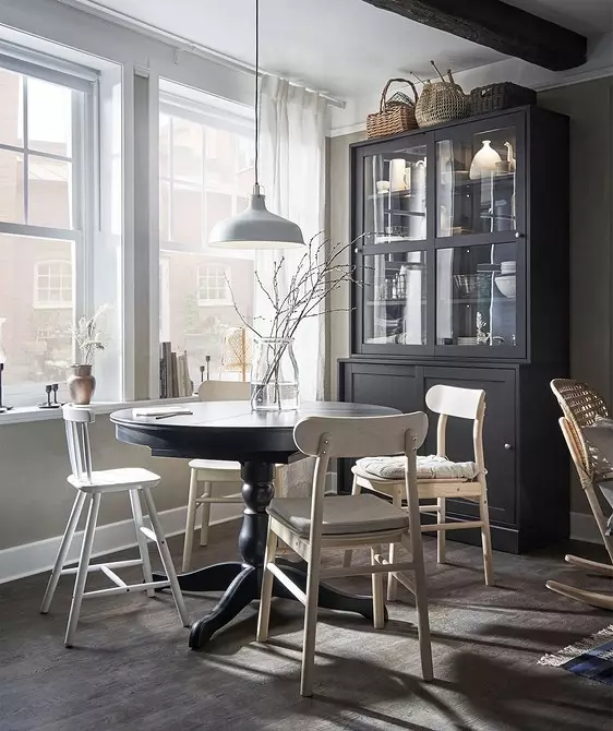 Iz izbire pohištva do razsvetljave: narediti notranjost dnevne sobe z uporabo IKEA 5104_75