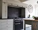 Kuhinja dizajn s štednjakom u privatnoj kući (40 fotografija) 5108_27
