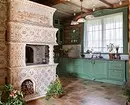 طراحی آشپزخانه با اجاق گاز در یک خانه خصوصی (40 عکس) 5108_39