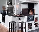 Kuhinjska oprema s štedilnikom v zasebni hiši (40 fotografij) 5108_7