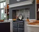 Desain dapur dengan kompor di rumah pribadi (40 foto) 5108_74