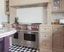 طراحی آشپزخانه با اجاق گاز در یک خانه خصوصی (40 عکس) 5108_8