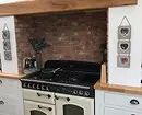 Keittiö, jossa liesi yksityisessä talossa (40 kuvaa) 5108_9