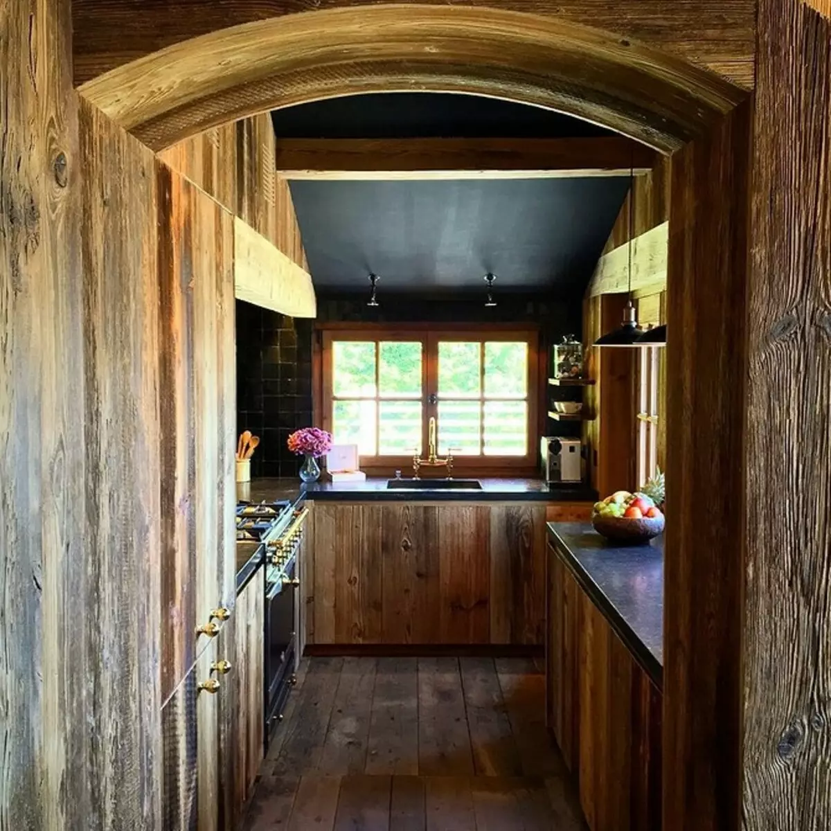 Идеја за селска куќа: кујна во стилот на вила 511_34