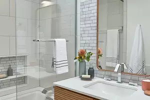 5 tips som vil bidra til å ordne utformingen av et bad med et område på 3 kvadratmeter. M. 5174_1