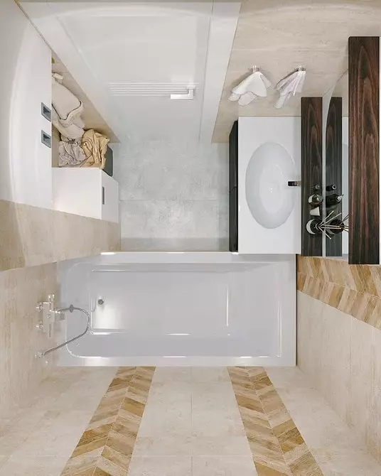 5 راهنمایی که به منظور طراحی یک حمام با مساحت 3 متر مربع کمک می کند. M. 5174_33