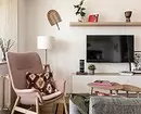 Studio apartment sa Scandinavian style na may mga elemento ng Boho 5255_15