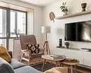 Apartemen Studio dalam gaya Skandinavia dengan elemen boho 5255_16