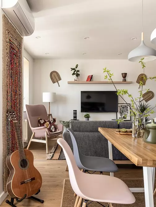 Studio apartman u skandinavskom stilu sa boho elementima 5255_31