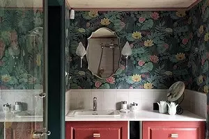 8 beautiful techniques in the interior of the bathroom, which rarely use