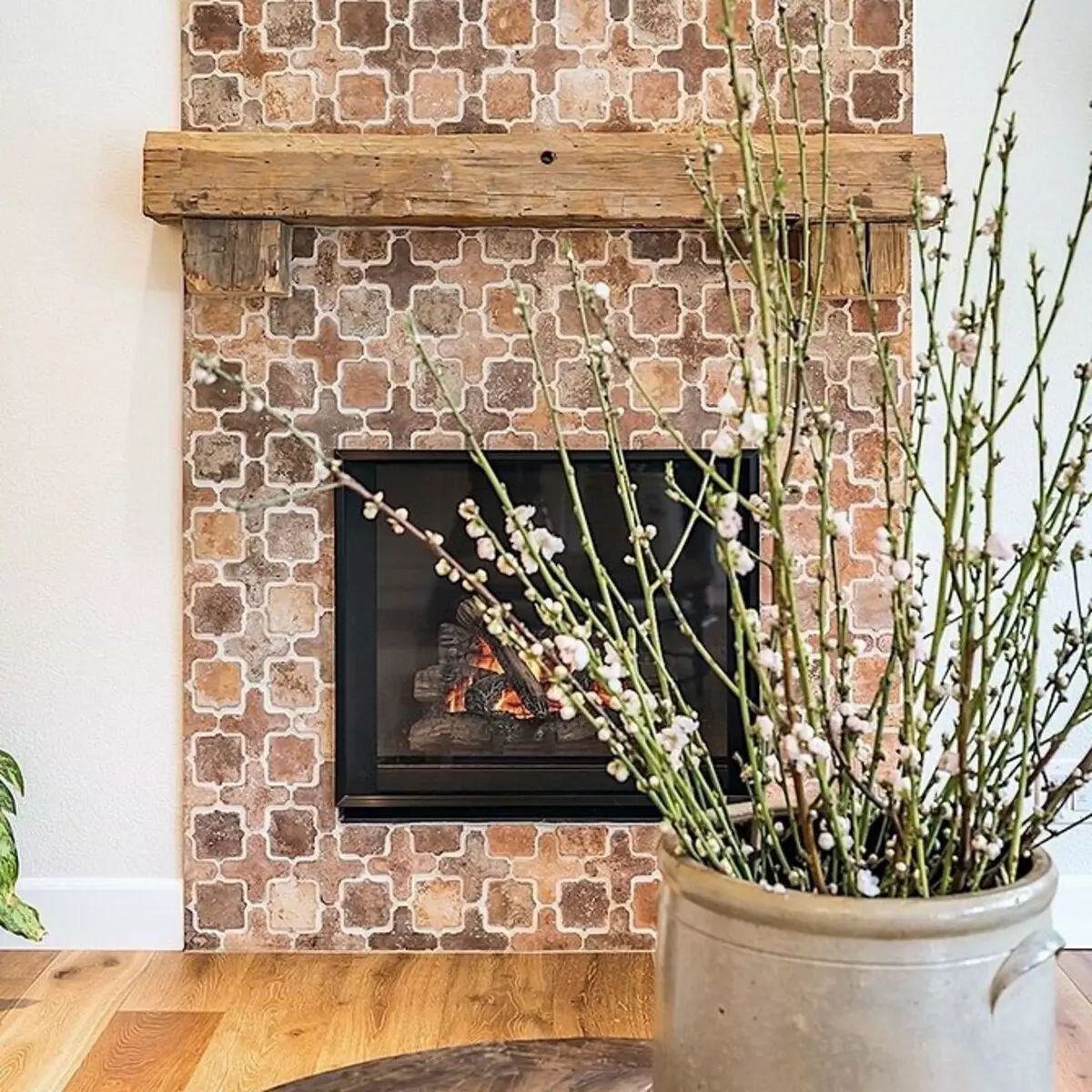 How to beat a fireplace in the house: 6 design options and 57 photos 5327_86