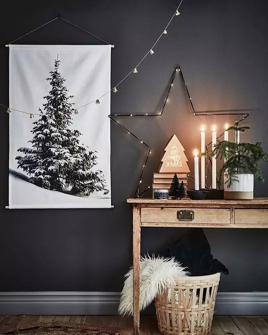 How to enter a mini-christmoon in the interior: 7 amazing ideas for owners of small apartments 5351_25