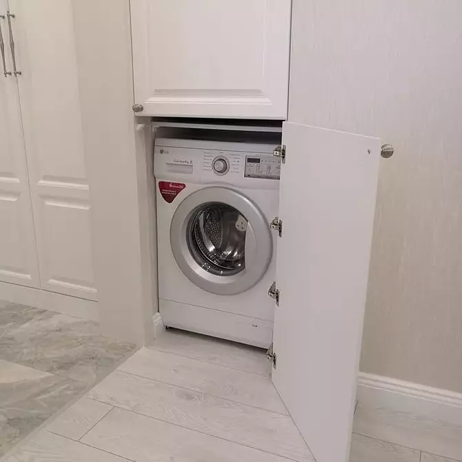 Is it possible to put a washing machine in the corridor (and how to do it) 537_16