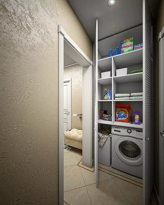 Có thể đặt một máy giặt trong hành lang (và cách thực hiện) 537_23