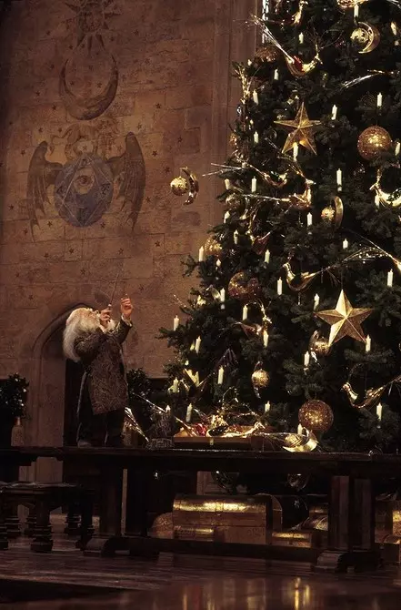 Nový rok, stejně jako ve filmu: myšlenky slavnostní dekor, špihané v 5 novoročních filmech 5396_26