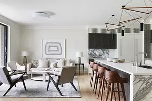 5 Principios principais do deseño Zapat-Living Room área de 30 metros cadrados. M. 5414_1