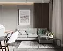 5 Principios principais do deseño Zapat-Living Room área de 30 metros cadrados. M. 5414_12