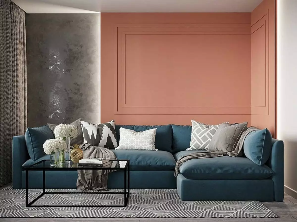 5 Principios principais do deseño Zapat-Living Room área de 30 metros cadrados. M. 5414_122
