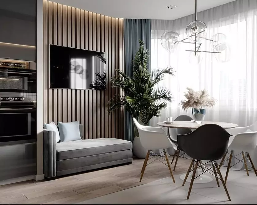 5 Principios principais do deseño Zapat-Living Room área de 30 metros cadrados. M. 5414_123