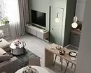 5 Principios principais do deseño Zapat-Living Room área de 30 metros cadrados. M. 5414_130