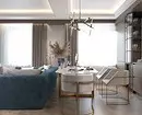 5 main principles of design kitchen-living room area of ​​30 square meters. M. 5414_143