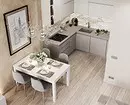 5 Hovedprinsipper for design kjøkken-stue på 30 kvadratmeter. M. 5414_159