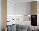 5 Hovedprinsipper for design kjøkken-stue på 30 kvadratmeter. M. 5414_160