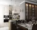 5 Tärkein periaatteet design keittiö-olohuoneen pinta-ala on 30 neliömetriä. M. 5414_32