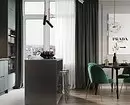 5 belangrijkste principes van design keuken-woonkamer van 30 vierkante meter. M. 5414_34