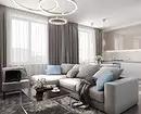 5 Principios principais do deseño Zapat-Living Room área de 30 metros cadrados. M. 5414_49