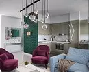 5 Principios principais do deseño Zapat-Living Room área de 30 metros cadrados. M. 5414_76