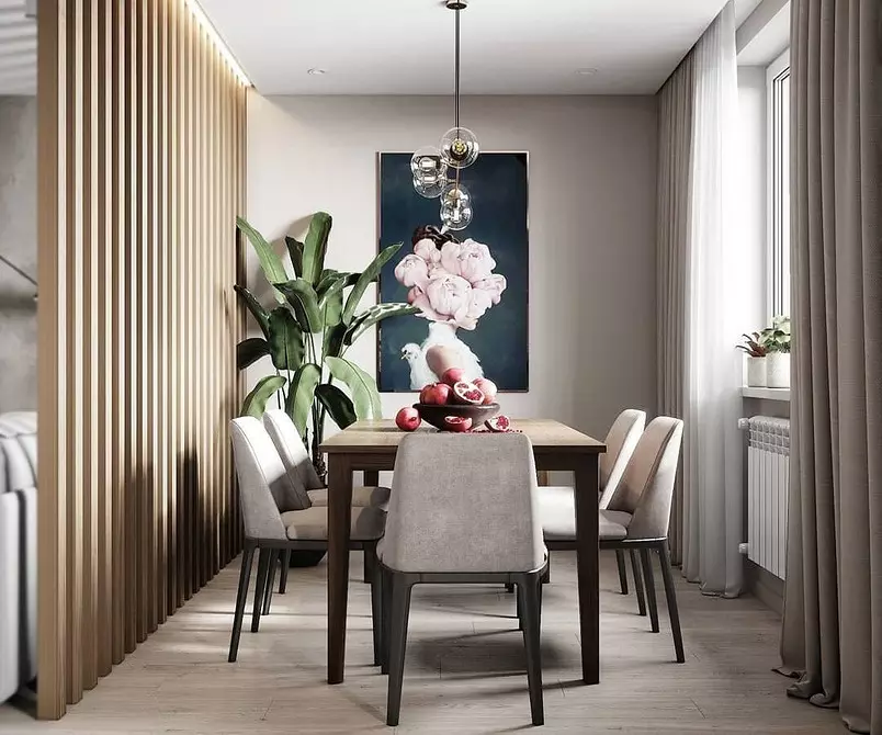 5 Principios principais do deseño Zapat-Living Room área de 30 metros cadrados. M. 5414_83
