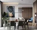 5 Principios principais do deseño Zapat-Living Room área de 30 metros cadrados. M. 5414_90