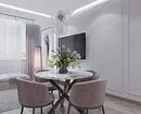 5 Principios principales del diseño de la sala de estar de la cocina de 30 metros cuadrados. METRO. 5414_94
