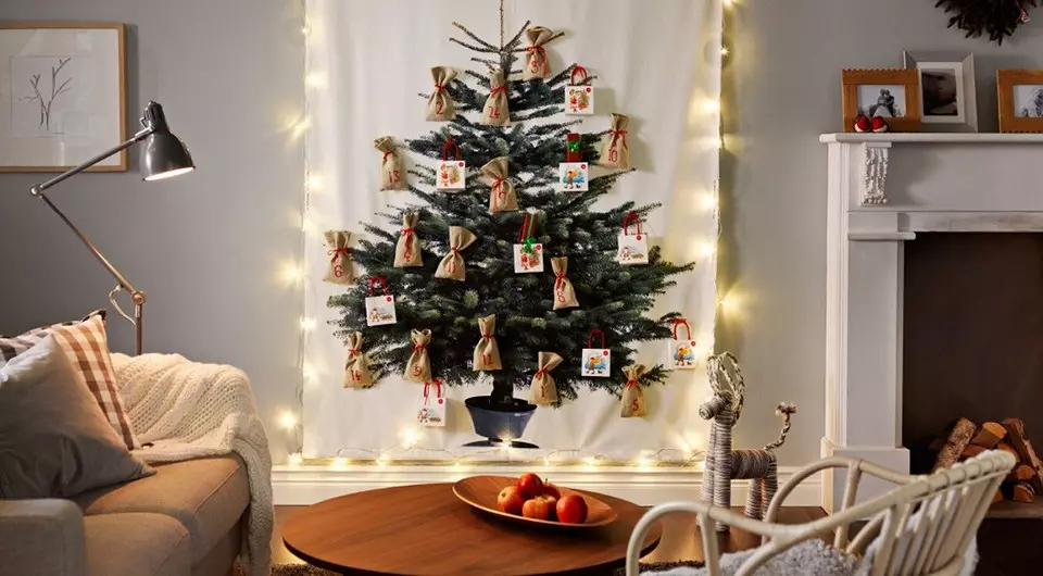 7 Świeże pomysły na dekorowanie małego mieszkania na nowy rok