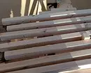 Cómo hacer un salón de chaise de madera con sus propias manos: Instrucciones de plegado y modelo monolítico 5444_17