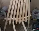 Sådan laver du en træ chaiselong med dine egne hænder: Instruktioner til foldning og monolitisk model 5444_18