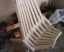 Bagaimana untuk membuat lounge chaise kayu dengan tangan anda sendiri: arahan untuk model lipatan dan monolitik 5444_19