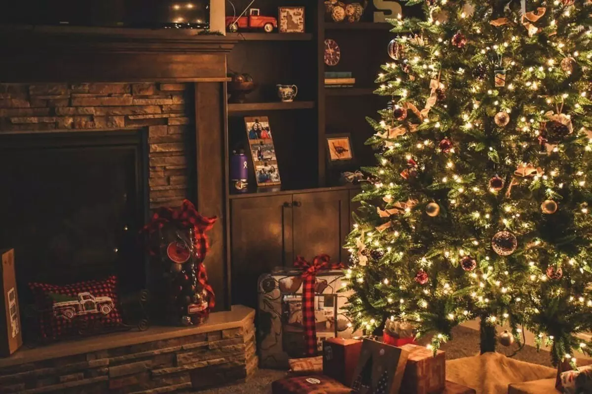 5 أفكار لتزيين شجرة عيد الميلاد في أنماط داخلية شعبية 5483_12
