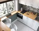 8 Suggerimenti per il design della cucina 4 metri quadrati. M. 5491_40