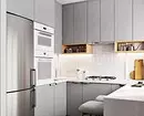 8 Suggerimenti per il design della cucina 4 metri quadrati. M. 5491_81