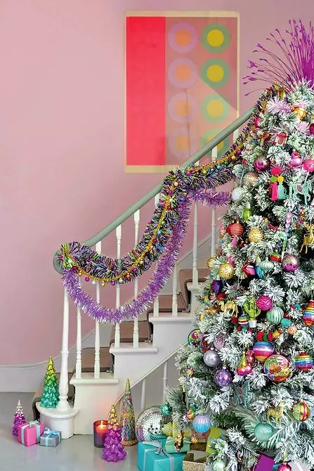 No només arbre de Nadal: 10 zones per a la decoració de la llar festiva 5516_38