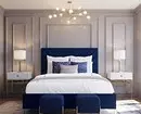 Designul dormitorului în culori ușoare (82 de fotografii) 5551_113